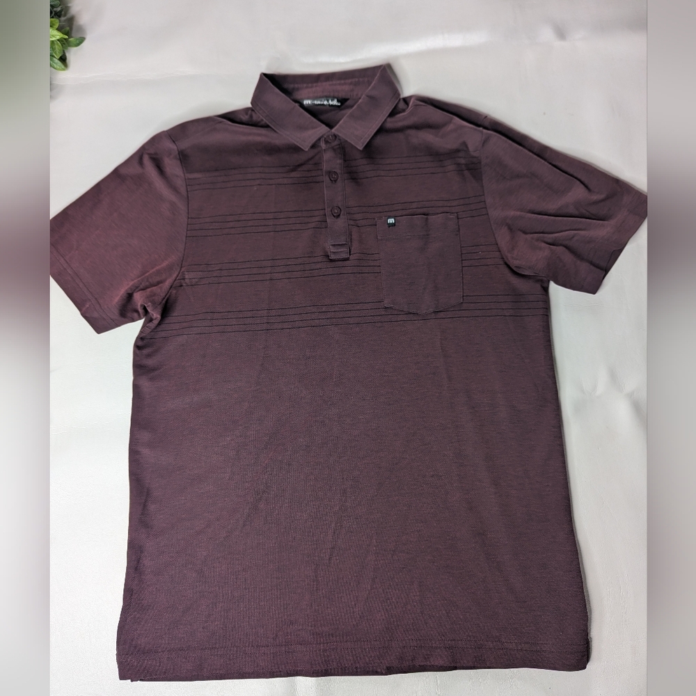 Travis Matthew Performance Golf Polo Shirt Men's Medium